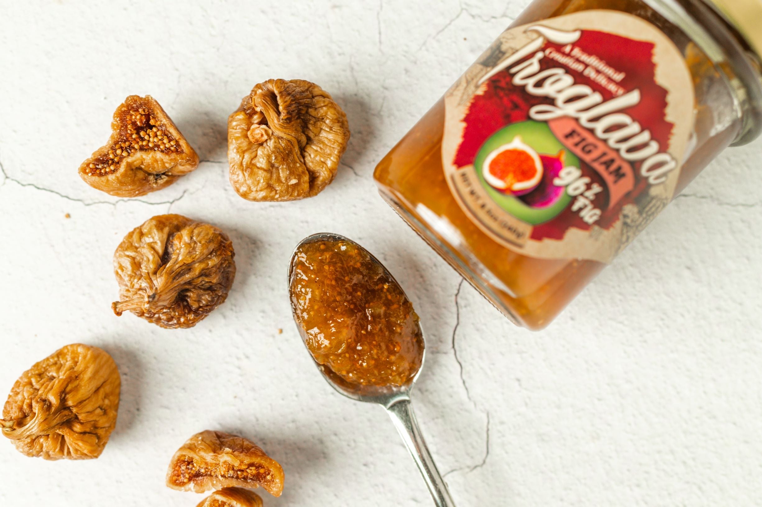 Croatian Fig Jam/Spread Combo | 96% Fig | Troglava | Pack of 2