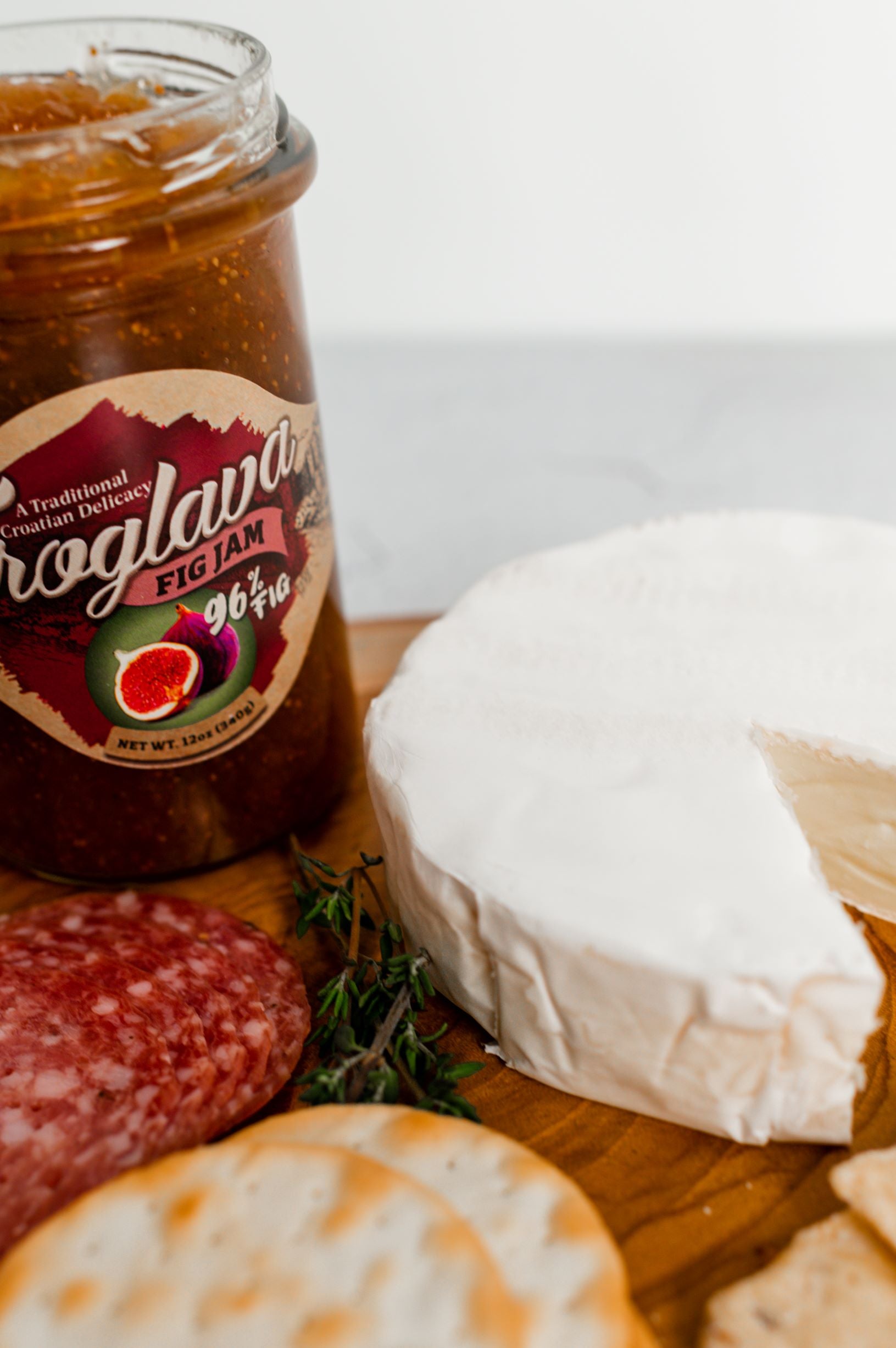 Croatian Fig Jam | 96% Fig | Troglava | Pack of 2