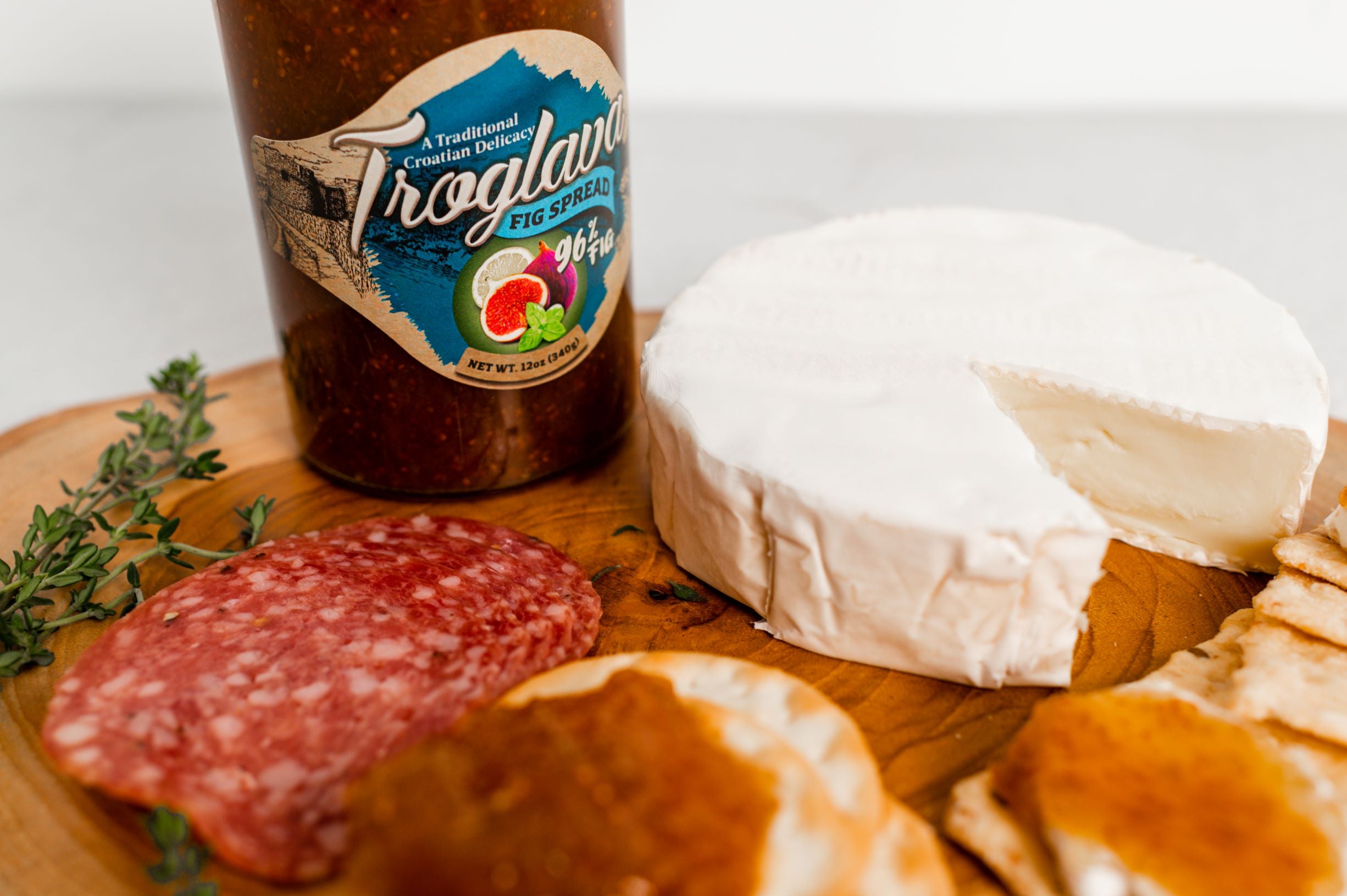 Croatian Fig Spread | 96% Fig | Troglava | Pack of 2