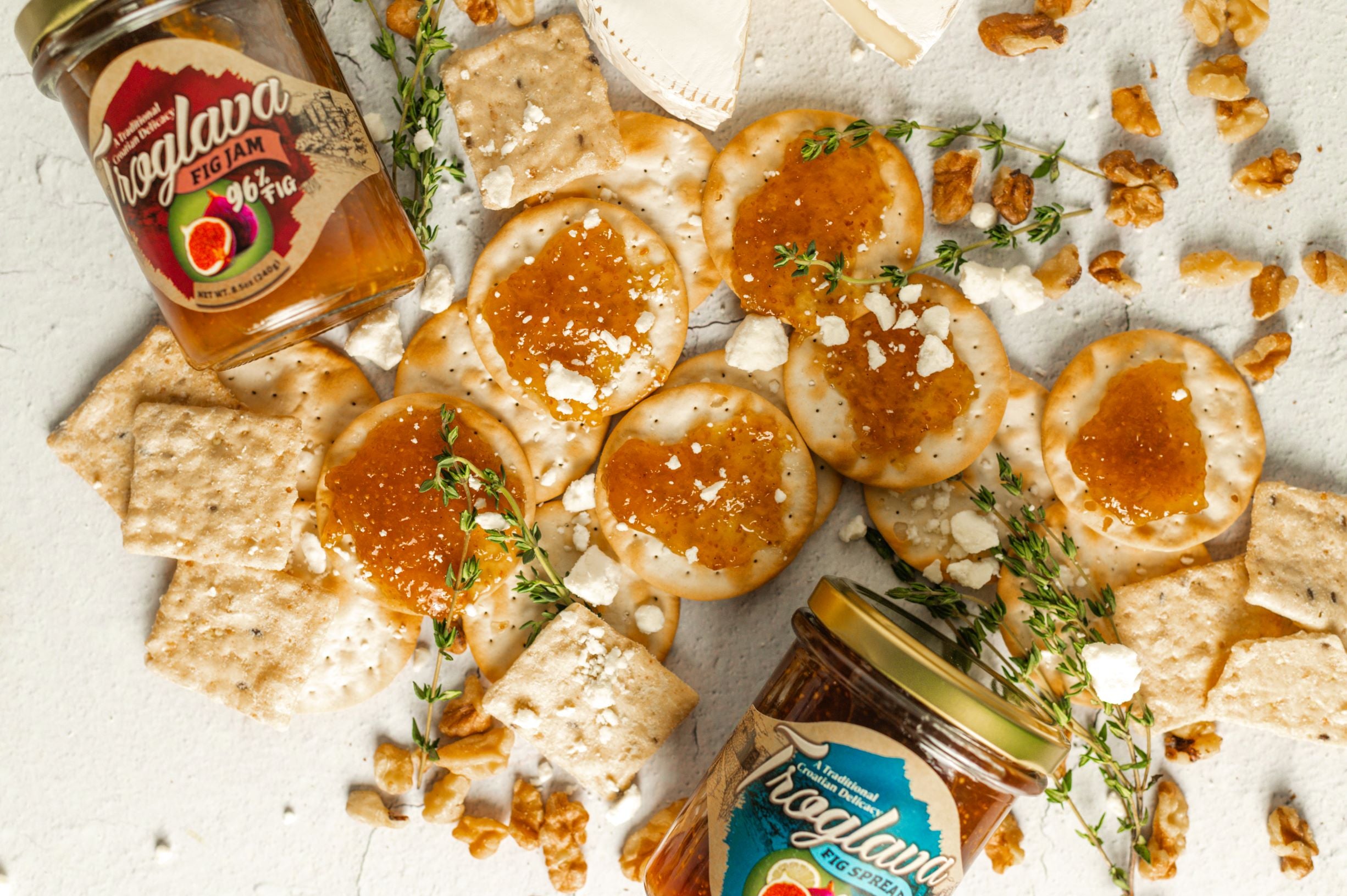 Croatian Fig Jam | 96% Fig | Troglava | Pack of 2